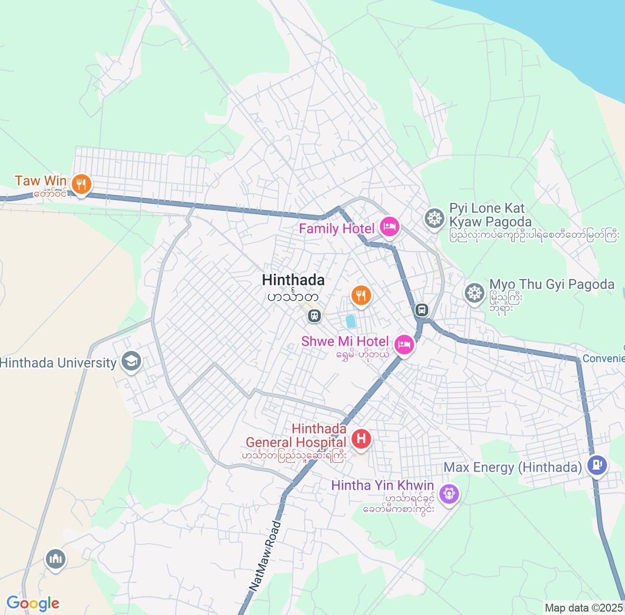 Map image for Intellectual Property Lawyers in Hinthada and Ayeyarwady IP firms at coordinates  ; .