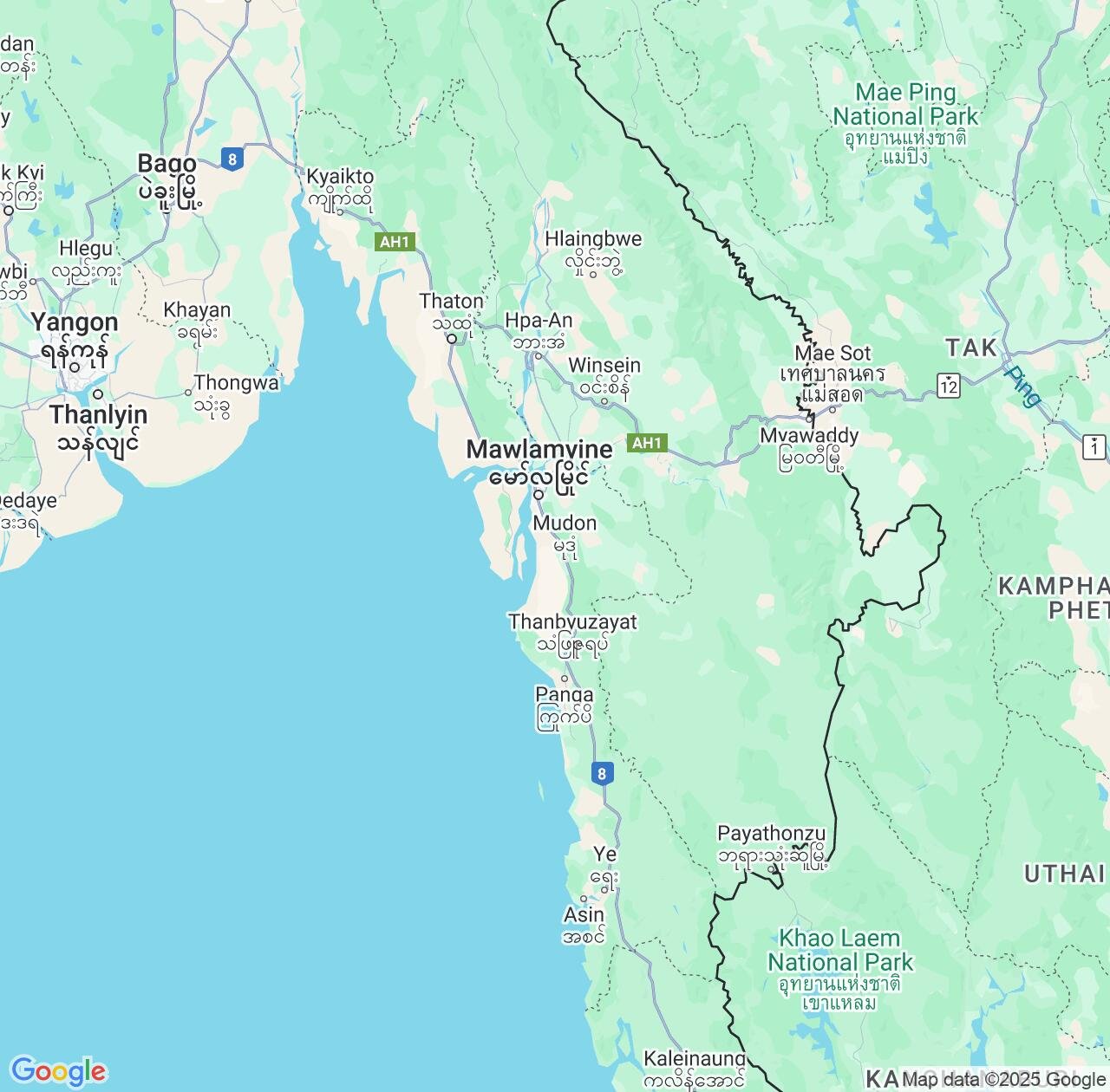 Map image for Intellectual Property Lawyers in Mon and Myanmar IP firms at coordinates  ; .