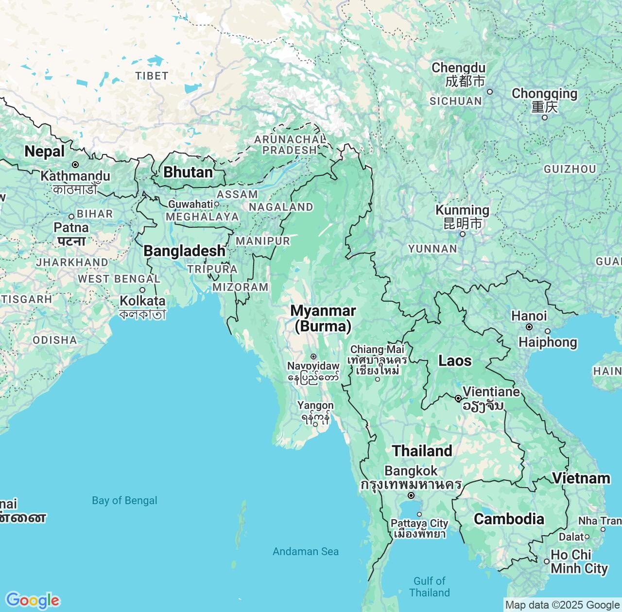 Map image for Intellectual Property Lawyers in Myanmar and Asia IP firms at coordinates  ; .