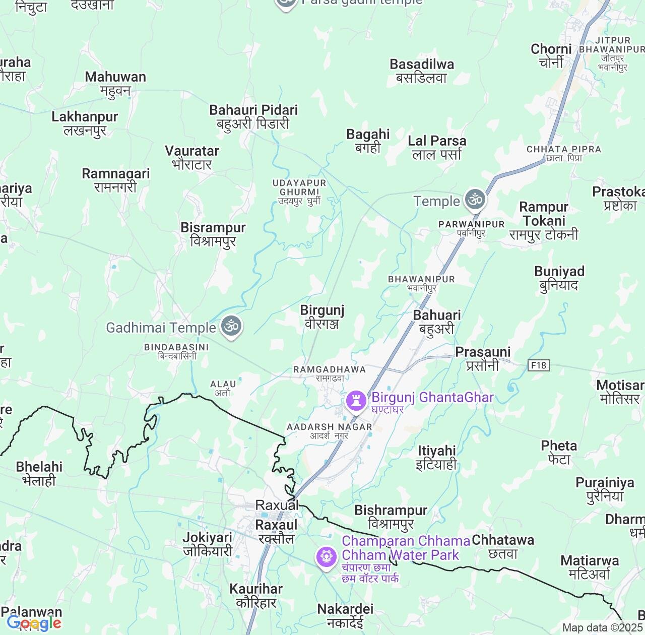 Map image for Intellectual Property Lawyers in Birganj and Madhesh IP firms at coordinates  ; .