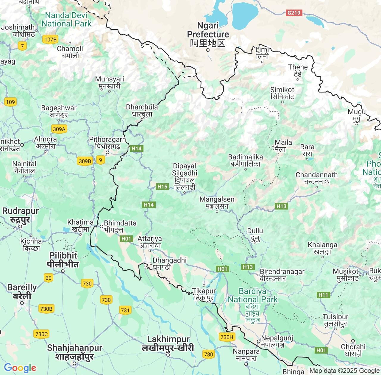 Map image for Intellectual Property Lawyers in Sudurpashchim Pradesh and Nepal IP firms at coordinates  ; .