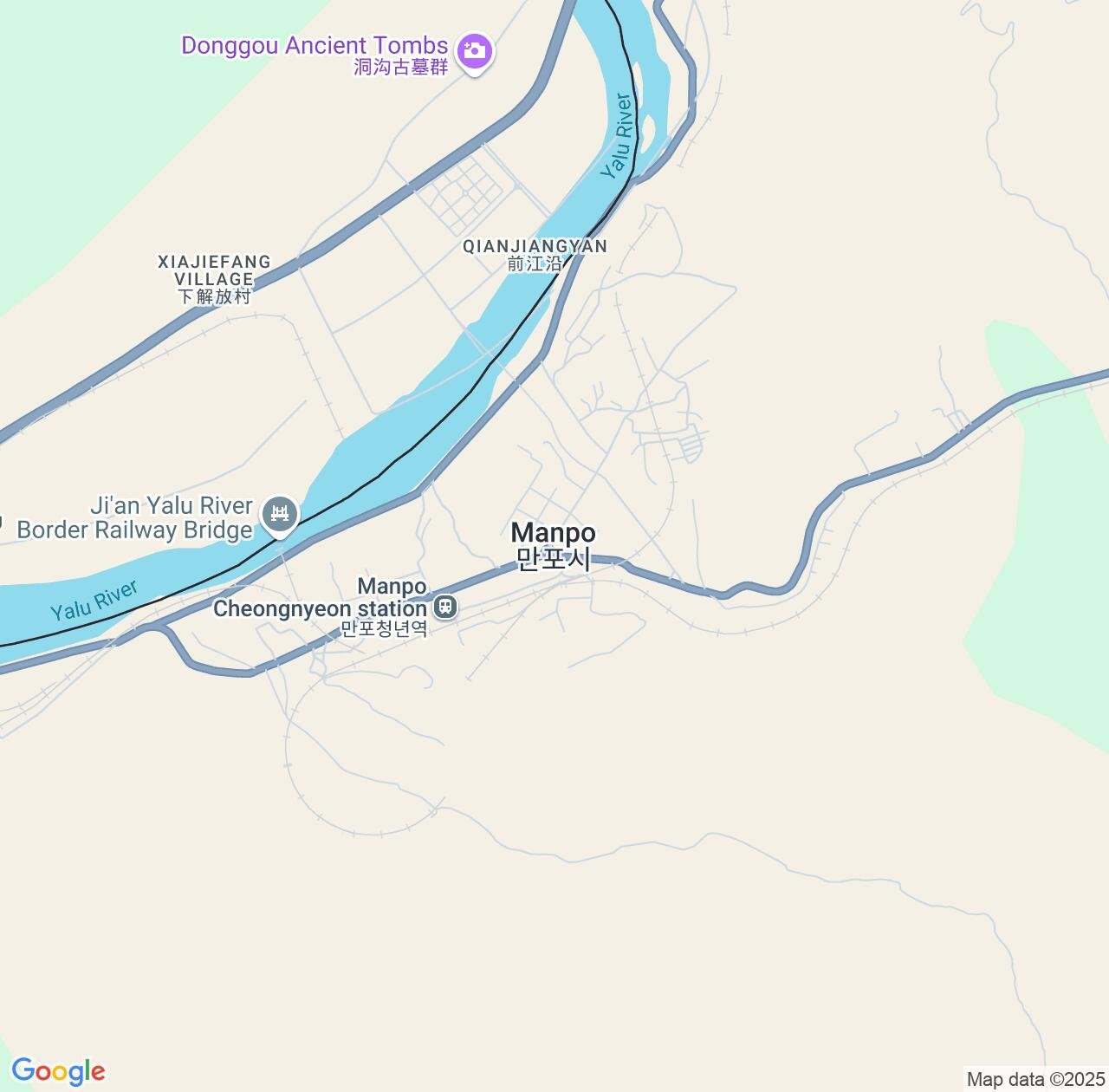 Map image for Intellectual Property Lawyers in Manp'o and Chagang IP firms at coordinates  ; .