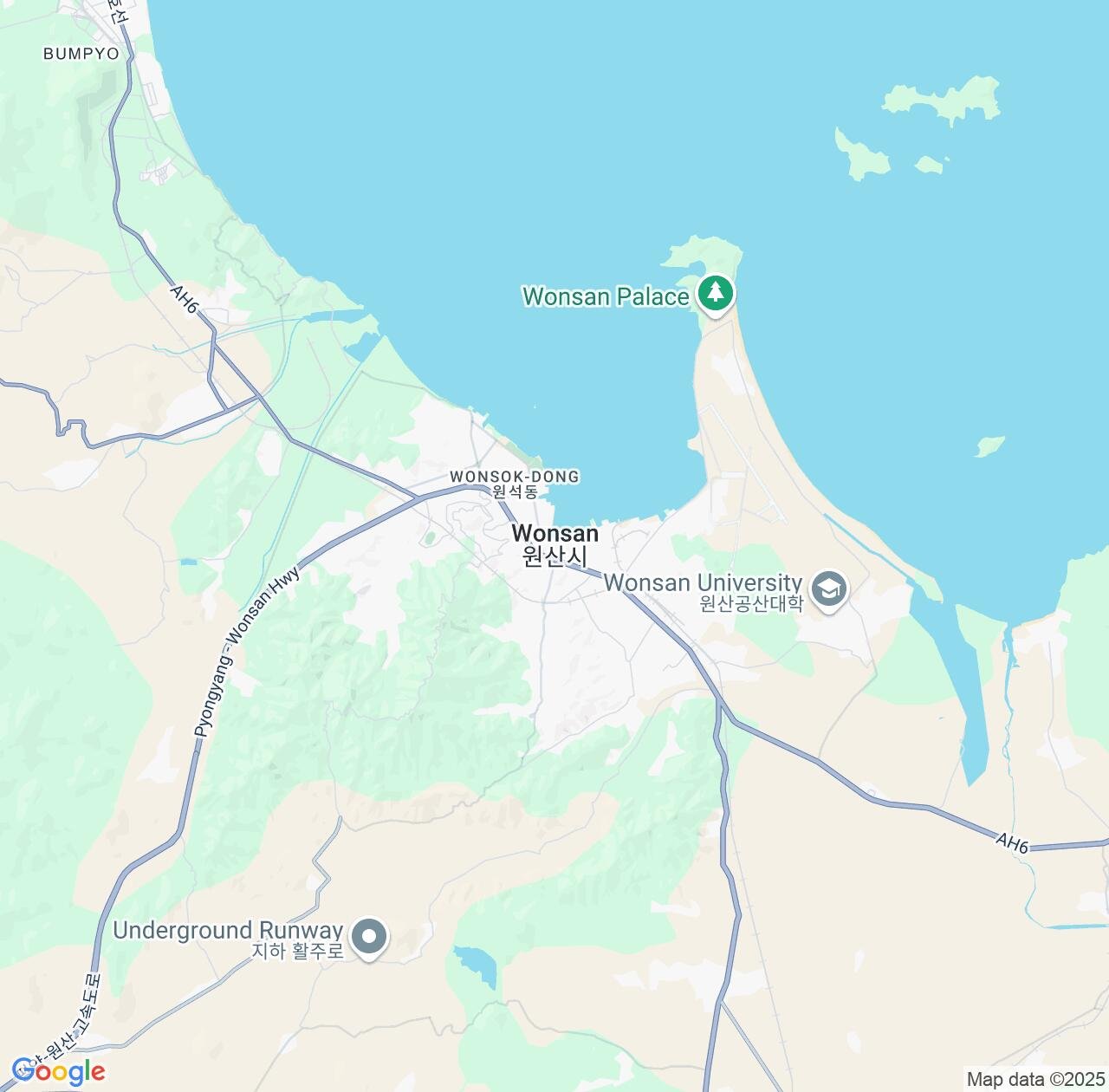 Map image for Intellectual Property Lawyers in Wonsan and Kangwŏn-do IP firms at coordinates  ; .