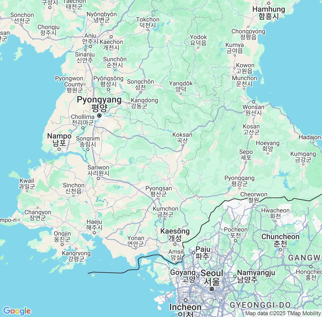 Map image for Intellectual Property Lawyers in North Hwanghae and North Korea IP firms at coordinates  ; .