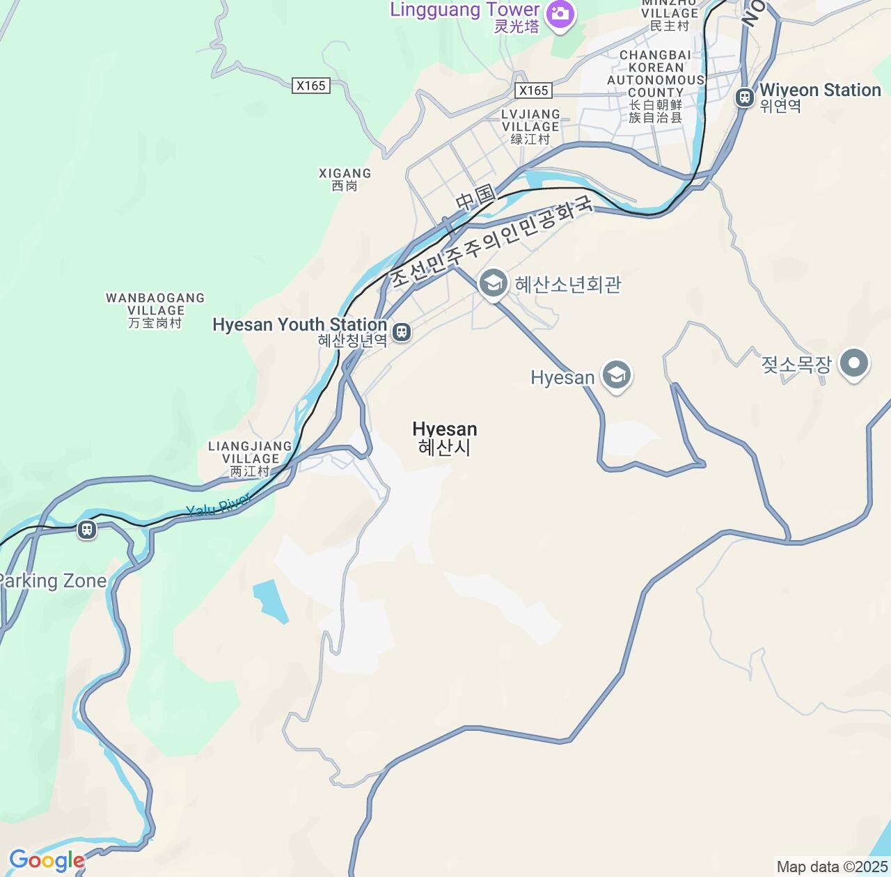 Map image for Intellectual Property Lawyers in Hyesan and Yanggang-do IP firms at coordinates  ; .