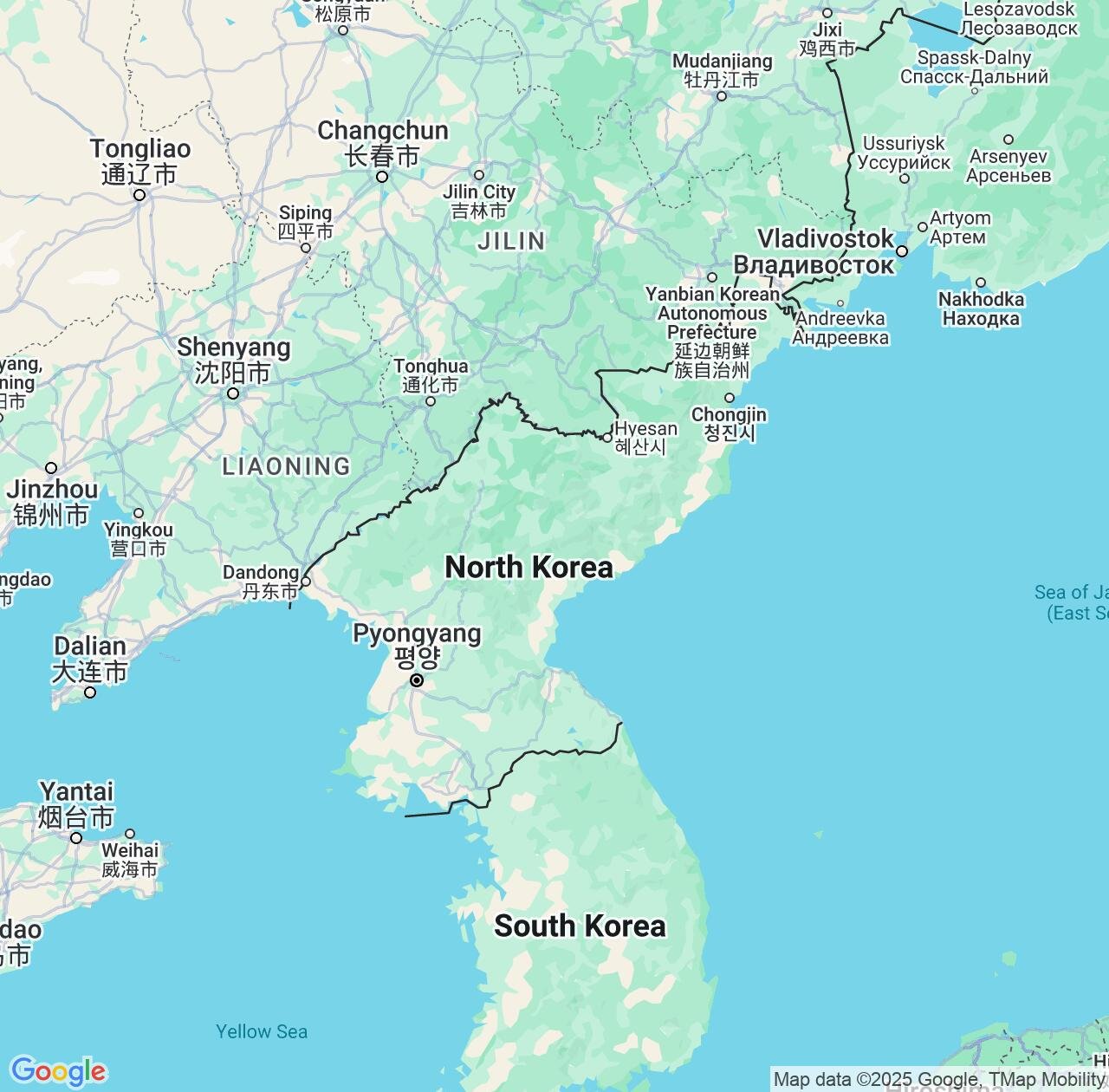 Map image for Intellectual Property Lawyers in North Korea and Asia IP firms at coordinates  ; .