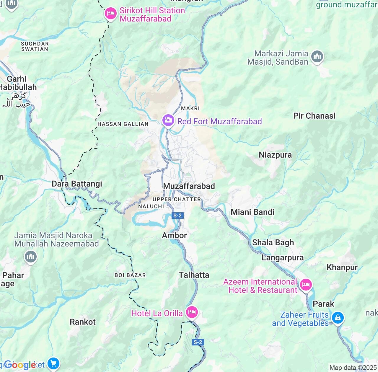 Map image for Intellectual Property Lawyers in Muzaffarabad and Azad Jammu and Kashmir(POK) IP firms at coordinates  ; .