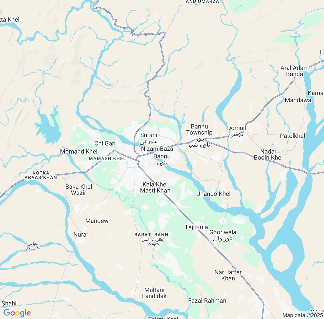 Map image for Intellectual Property Lawyers in Bannu and Khyber Pakhtunkhwa IP firms at coordinates  ; .