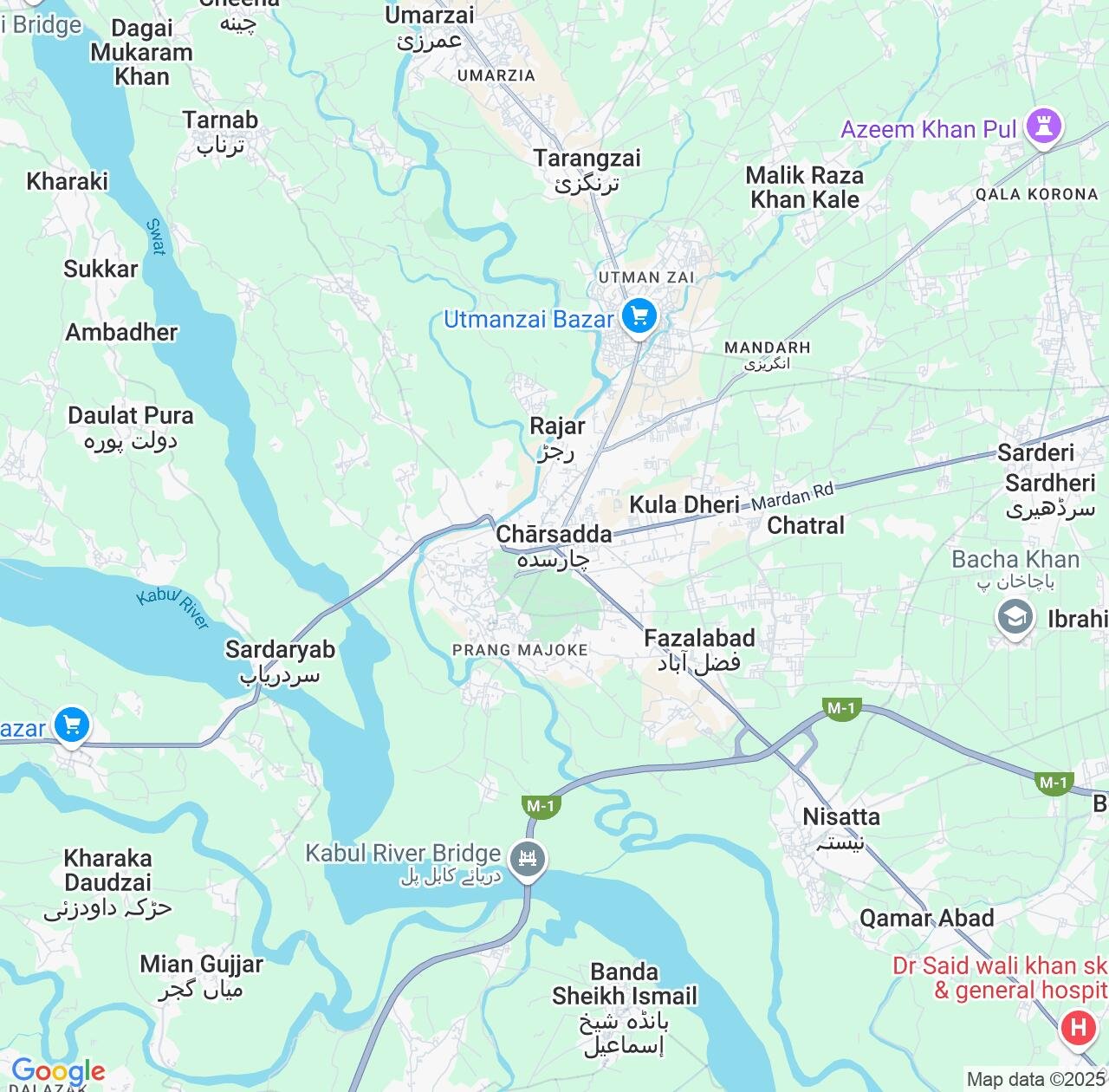 Map image for Intellectual Property Lawyers in Charsadda and Khyber Pakhtunkhwa IP firms at coordinates  ; .