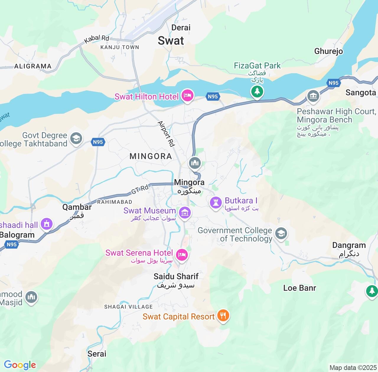 Map image for Intellectual Property Lawyers in Mingora and Khyber Pakhtunkhwa IP firms at coordinates  ; .