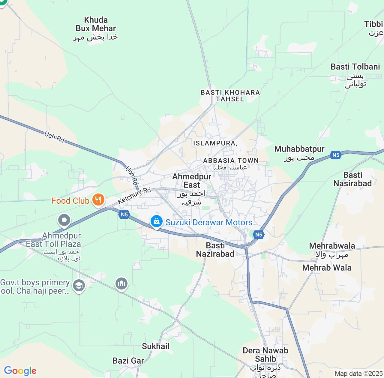 Map image for Intellectual Property Lawyers in Ahmadpur East and Punjab IP firms at coordinates  ; .
