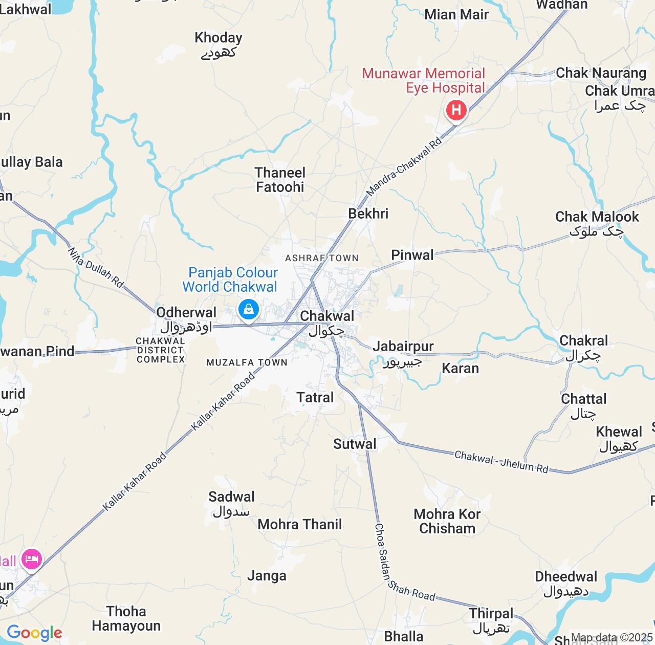 Map image for Intellectual Property Lawyers in Chakwal and Punjab IP firms at coordinates  ; .