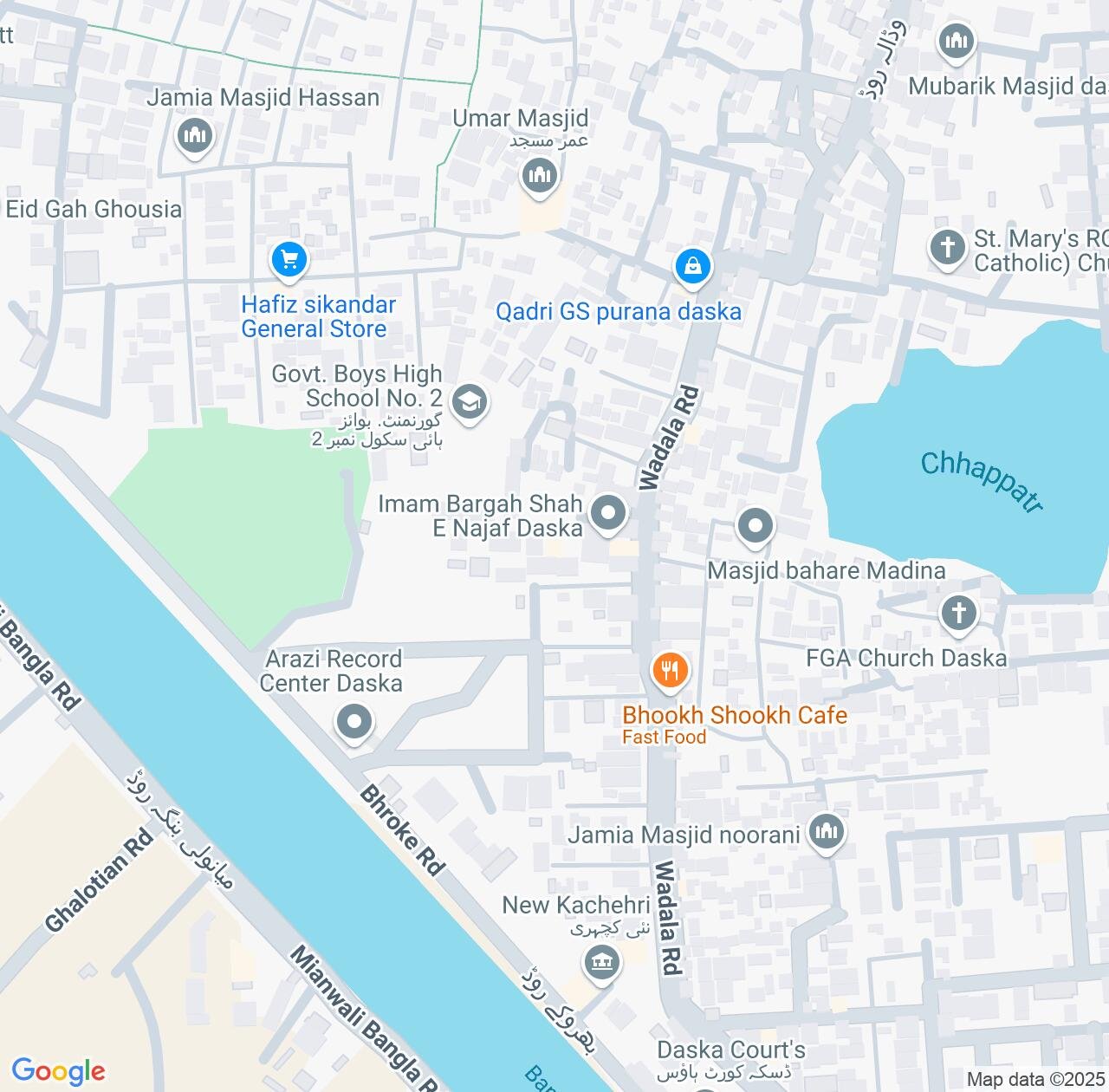 Map image for Intellectual Property Lawyers in Daska Kalan and Punjab IP firms at coordinates  ; .