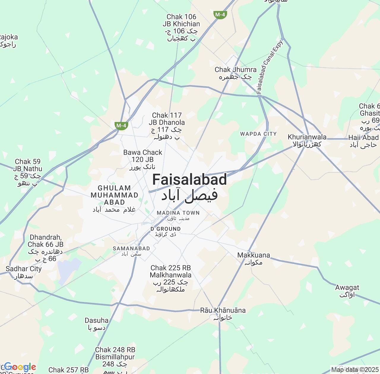 Map image for Intellectual Property Lawyers in Faisalabad and Punjab IP firms at coordinates  ; .
