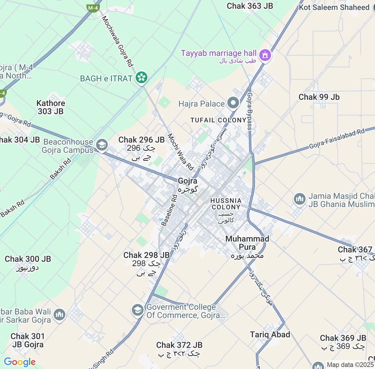 Map image for Intellectual Property Lawyers in Gojra and Punjab IP firms at coordinates  ; .