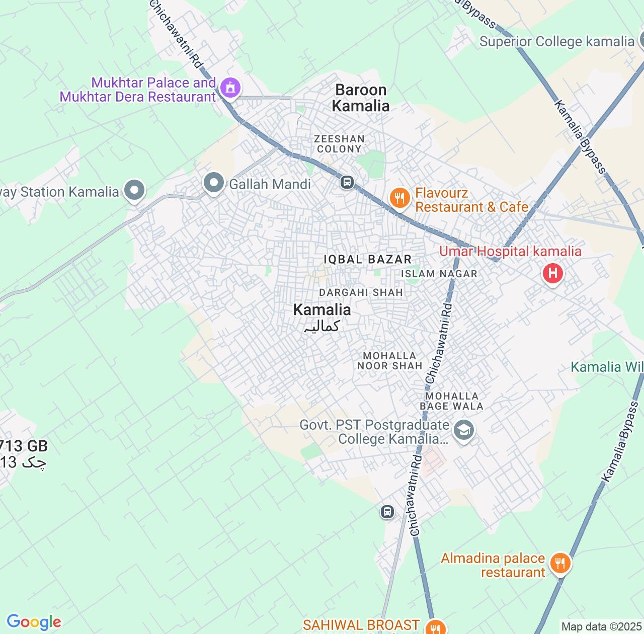 Map image for Intellectual Property Lawyers in Kamalia and Punjab IP firms at coordinates  ; .