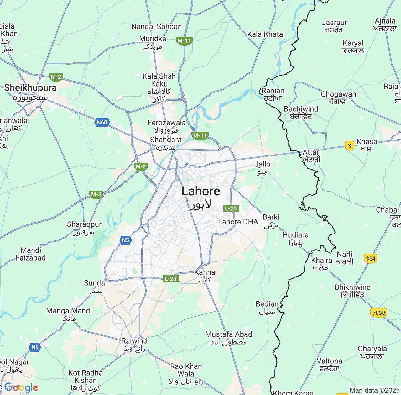 Map image for Intellectual Property Lawyers in Lahore and Punjab IP firms at coordinates  ; .