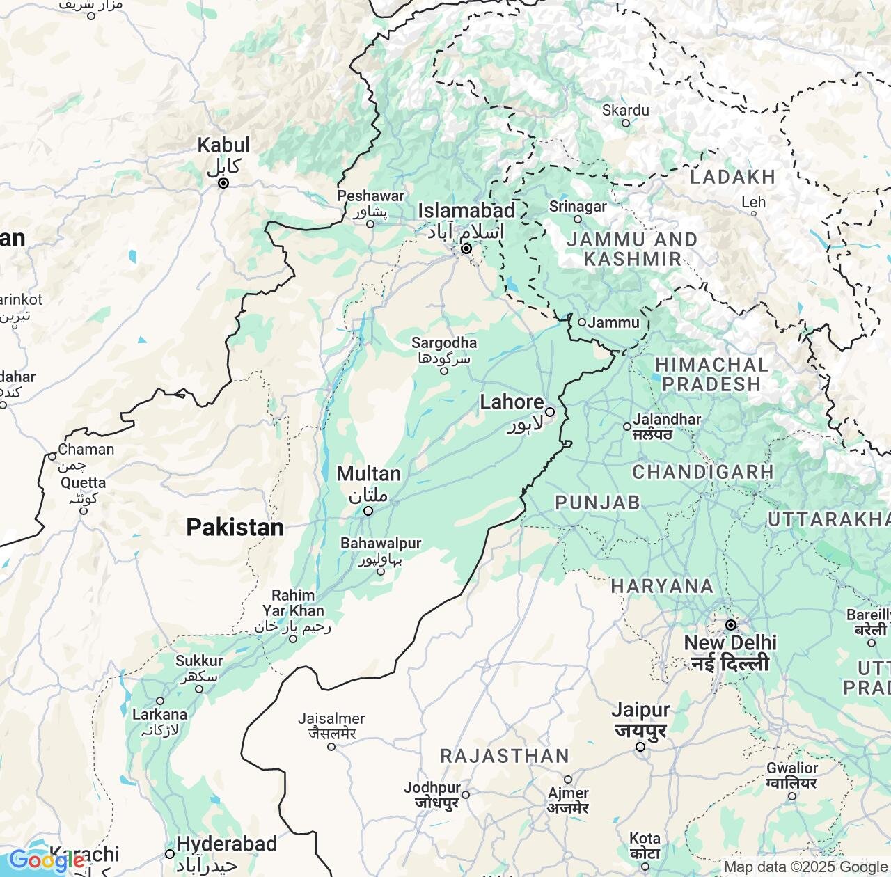 Map image for Intellectual Property Lawyers in Punjab and Pakistan IP firms at coordinates  ; .