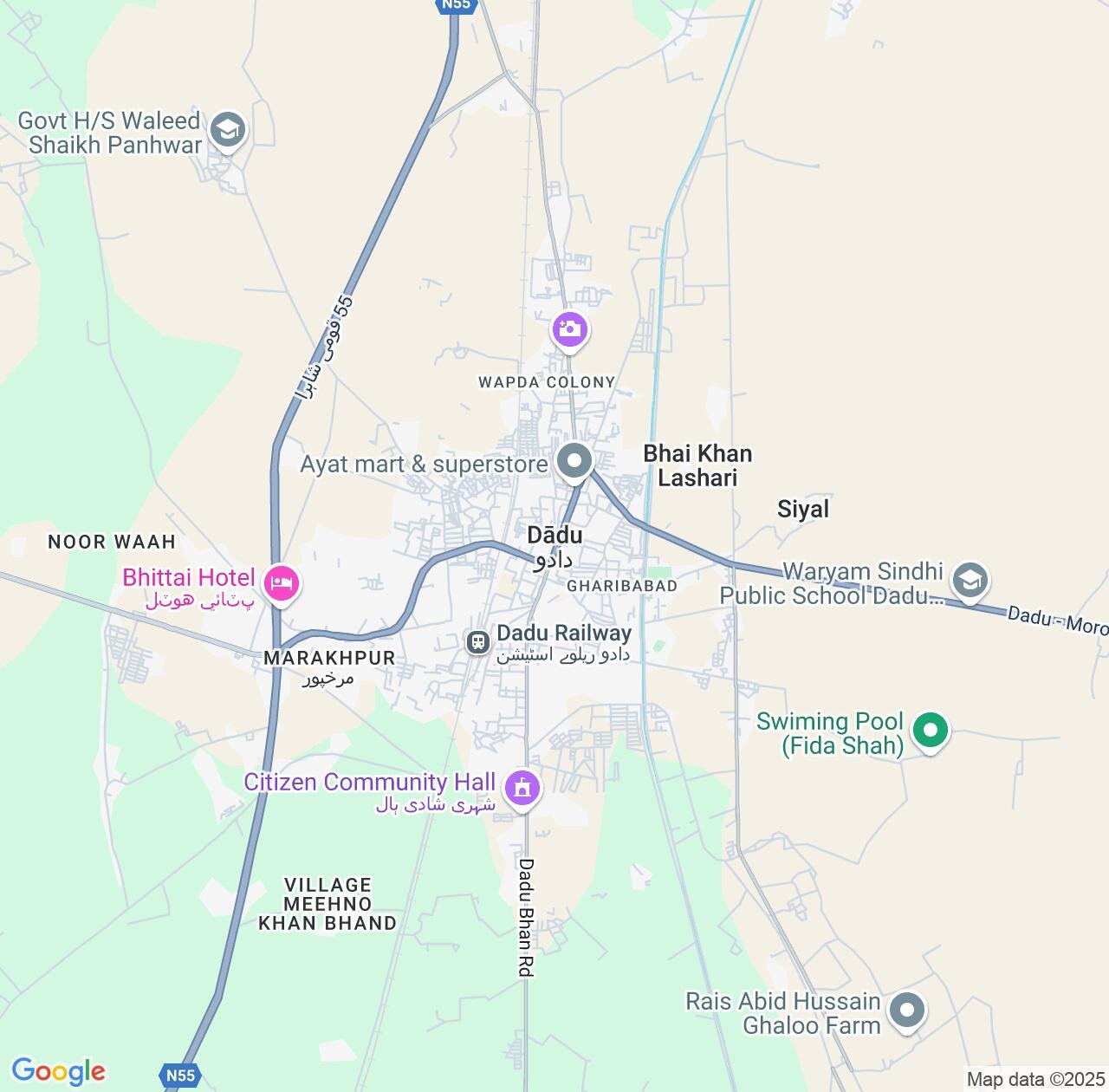 Map image for Intellectual Property Lawyers in Dadu and Sindh IP firms at coordinates  ; .