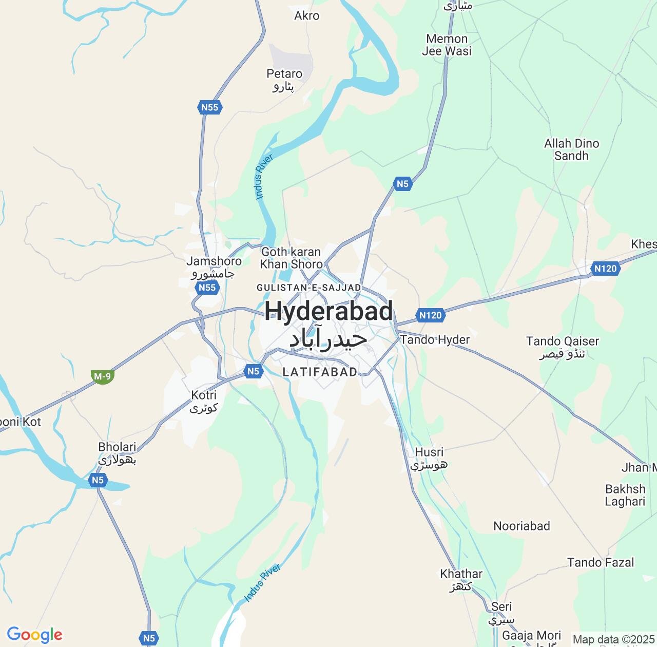 Map image for Intellectual Property Lawyers in Hyderabad and Sindh IP firms at coordinates  ; .