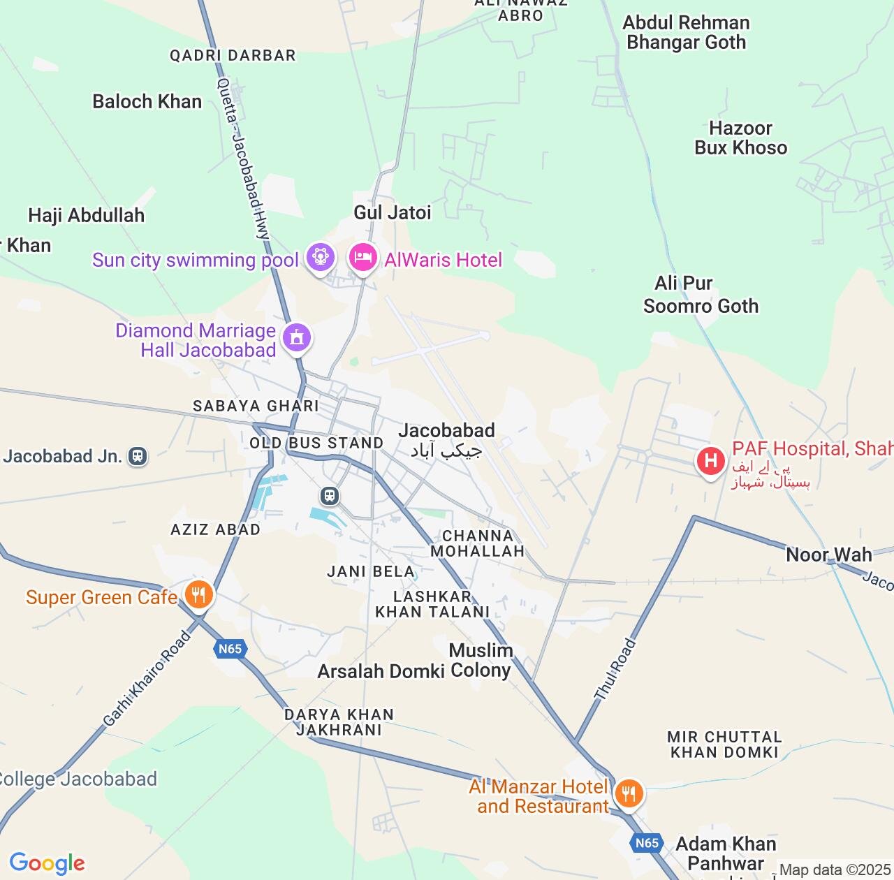 Map image for Intellectual Property Lawyers in Jacobabad and Sindh IP firms at coordinates  ; .