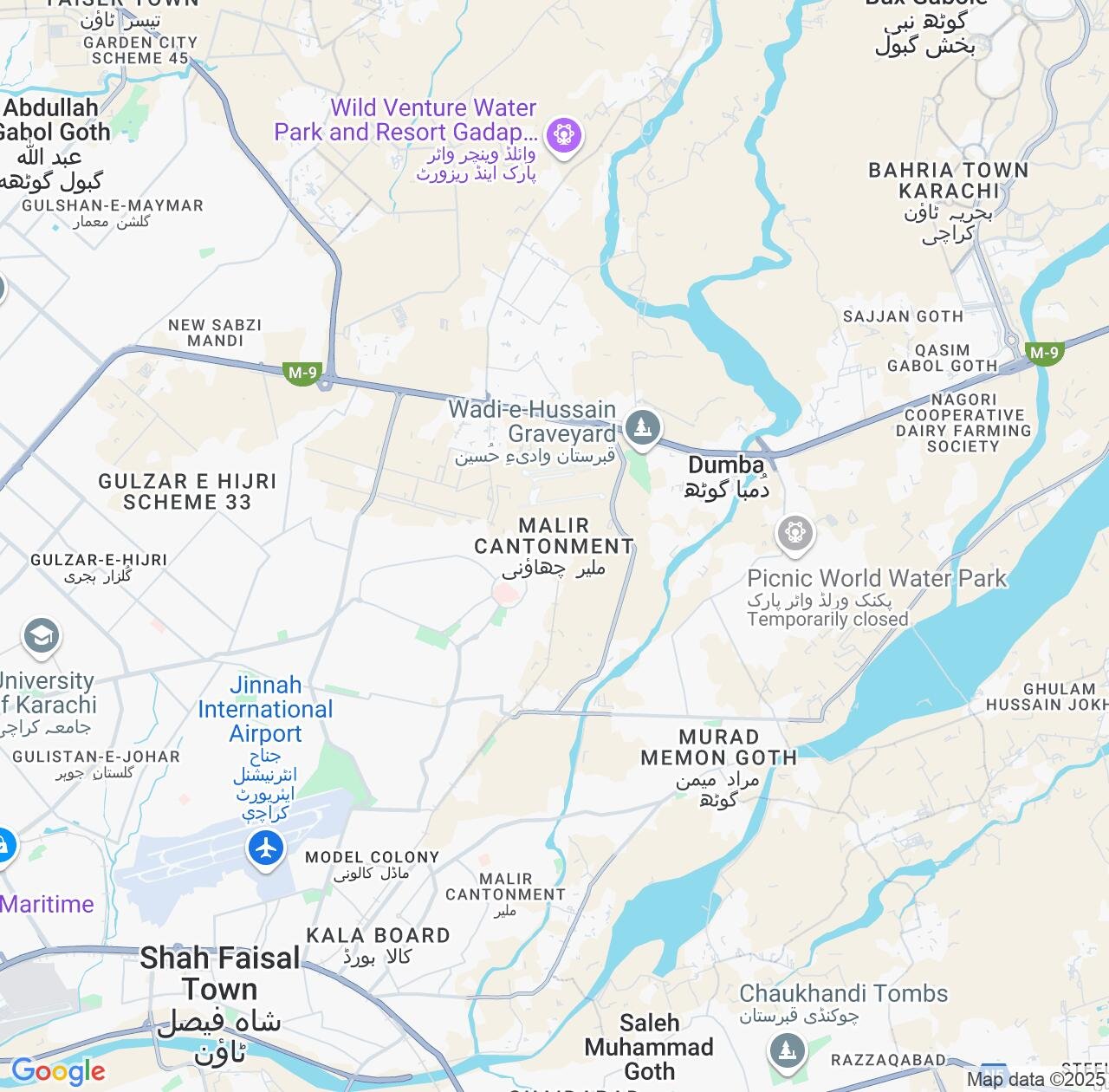 Map image for Intellectual Property Lawyers in Malir Cantonment and Sindh IP firms at coordinates  ; .