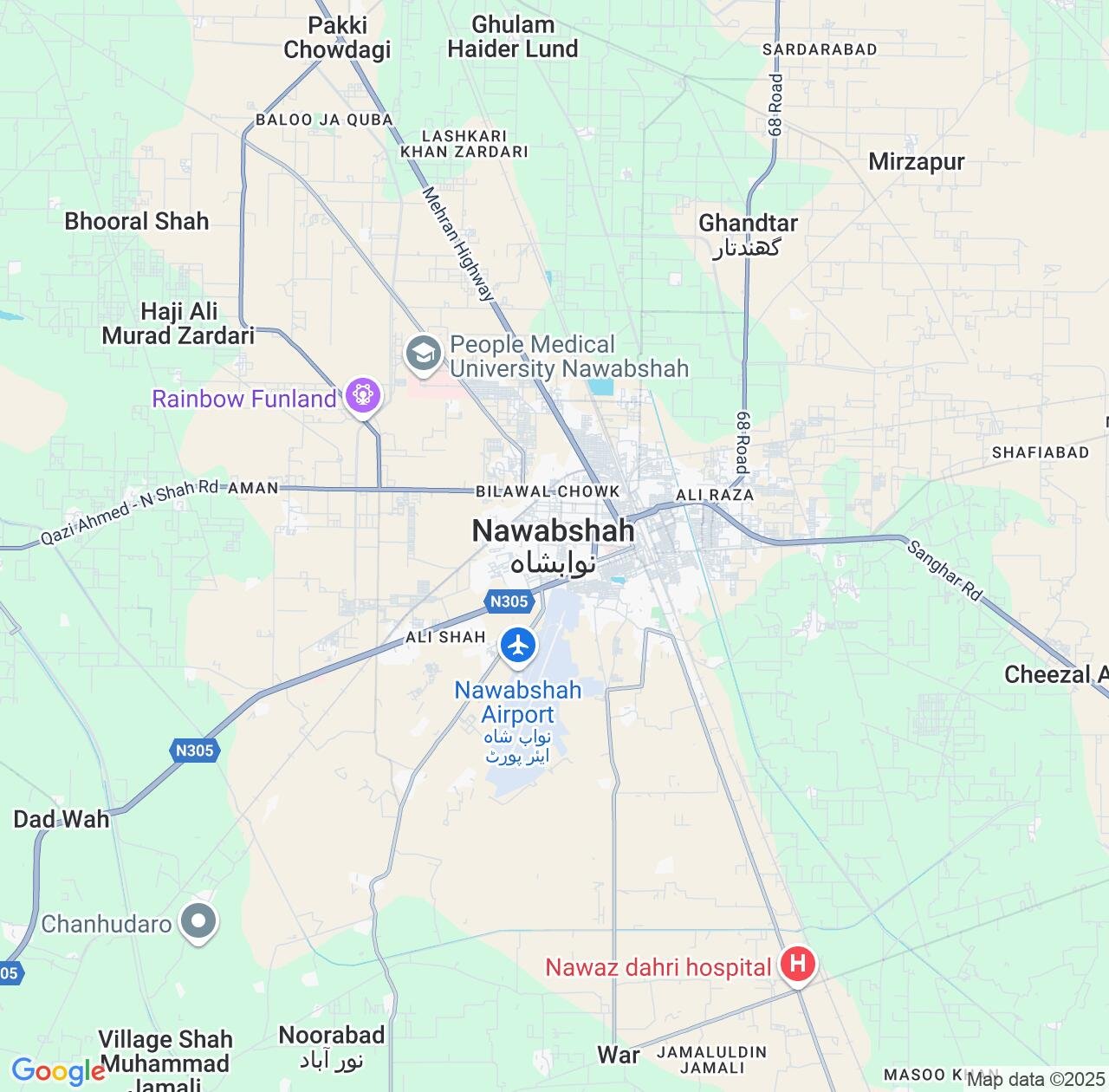 Map image for Intellectual Property Lawyers in Nawabshah and Sindh IP firms at coordinates  ; .