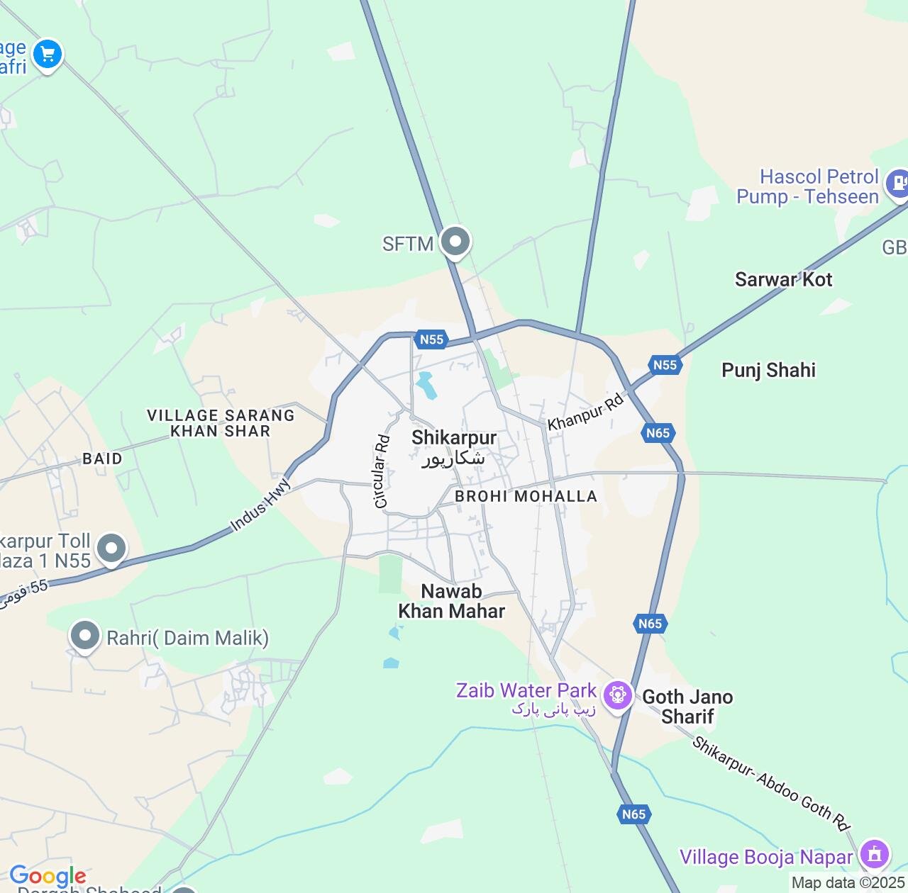 Map image for Intellectual Property Lawyers in Shikarpur and Sindh IP firms at coordinates  ; .