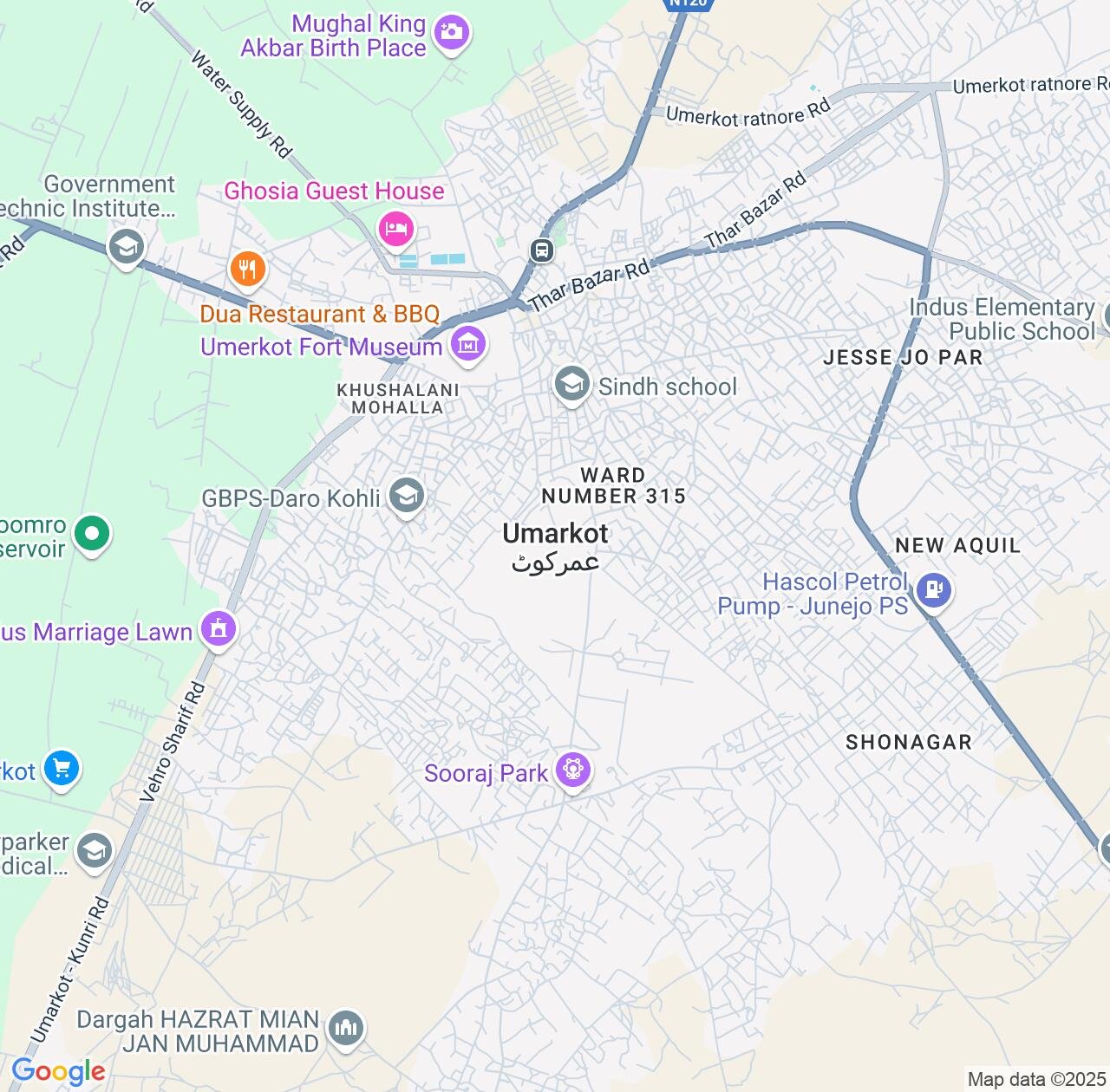 Map image for Intellectual Property Lawyers in Umarkot and Sindh IP firms at coordinates  ; .