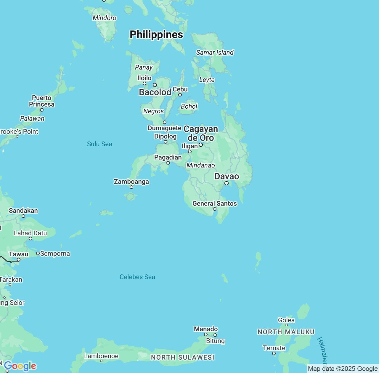 Map image for Intellectual Property Lawyers in Autonomous Region in Muslim Mindanao and Philippines IP firms at coordinates  ; .
