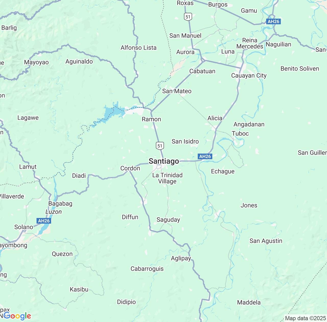 Map image for Intellectual Property Lawyers in Santiago and Cagayan Valley IP firms at coordinates  ; .