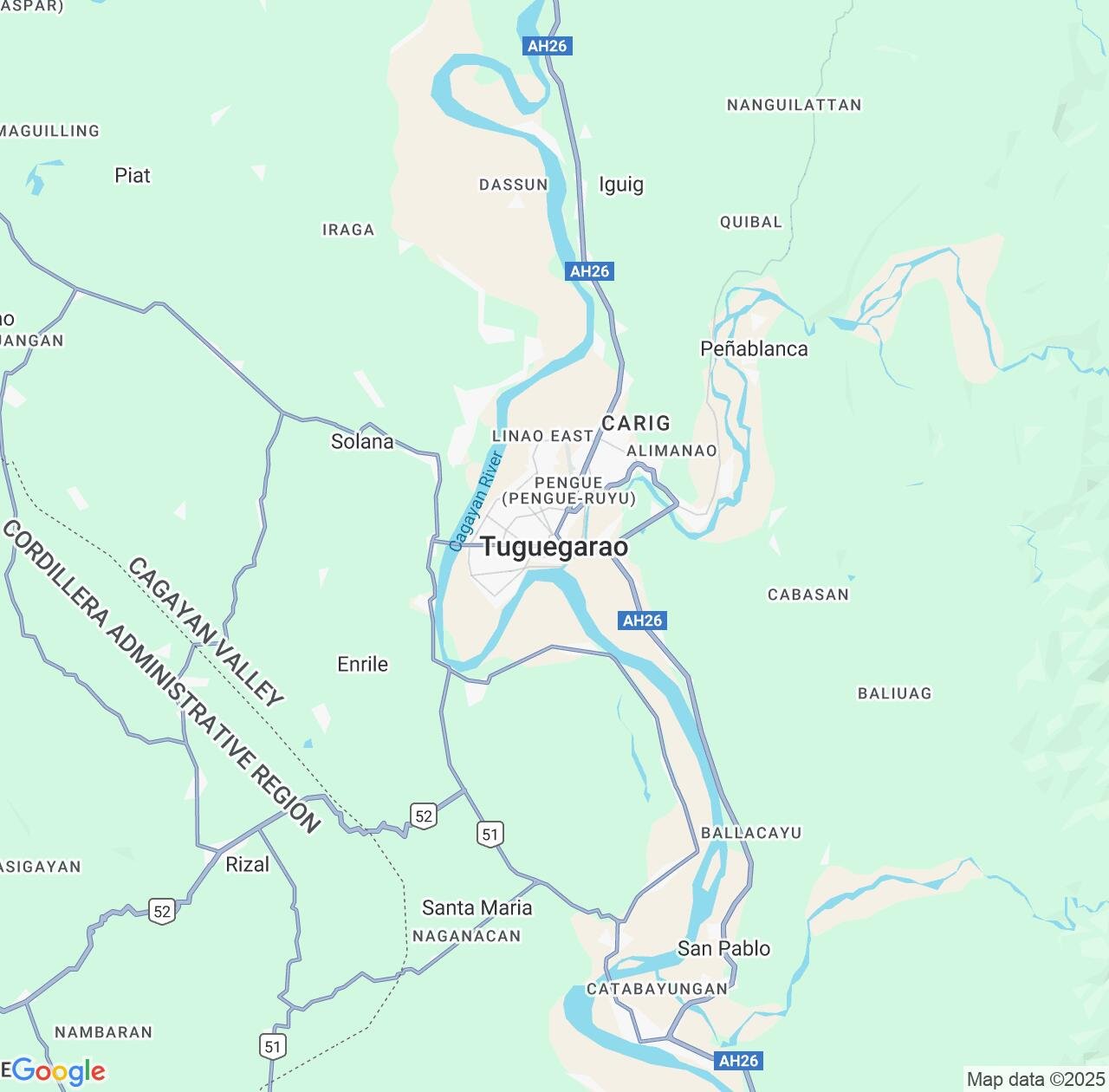 Map image for Intellectual Property Lawyers in Tuguegarao and Cagayan Valley IP firms at coordinates  ; .