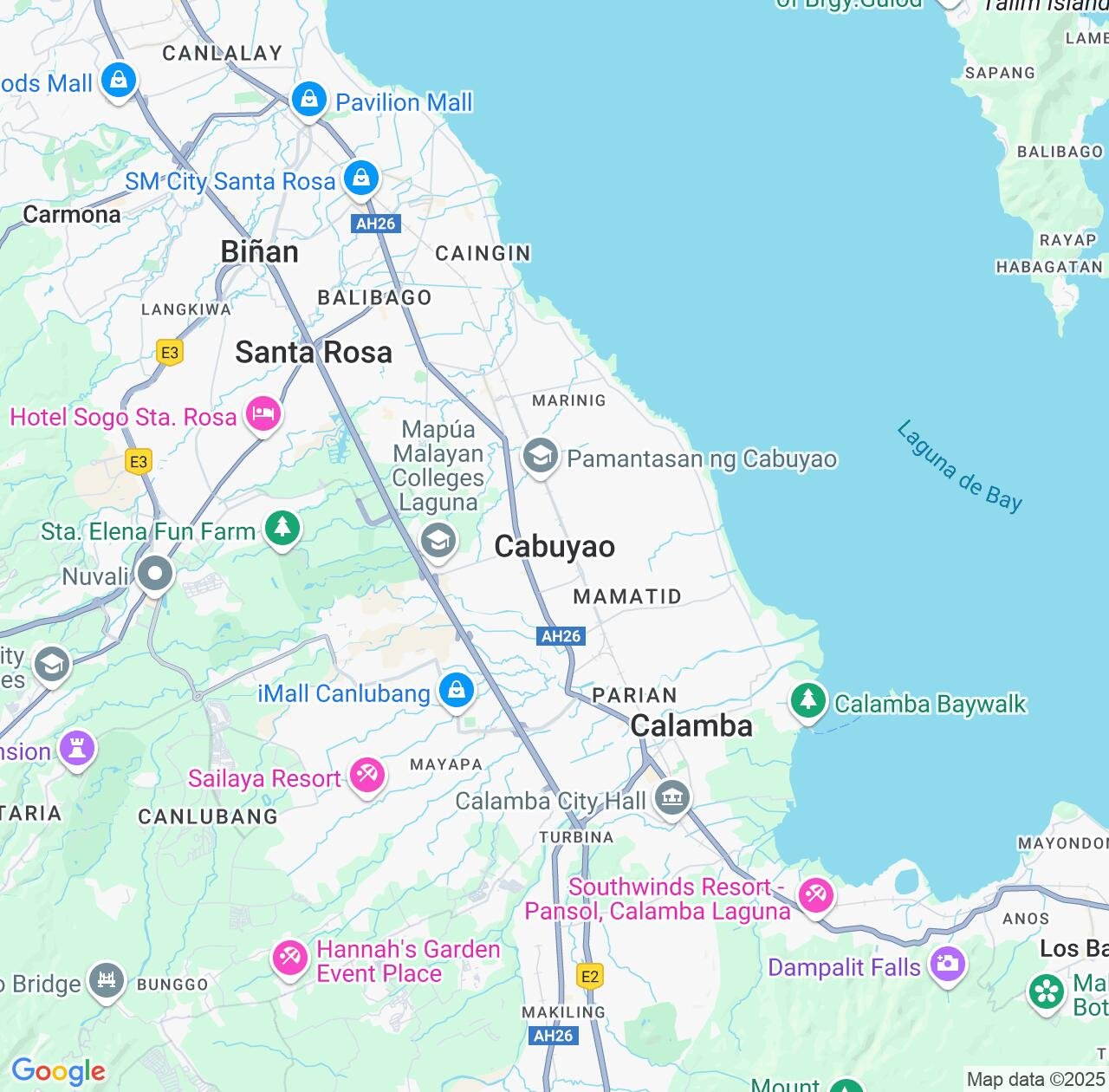 Map image for Intellectual Property Lawyers in Cabuyao and Calabarzon IP firms at coordinates  ; .