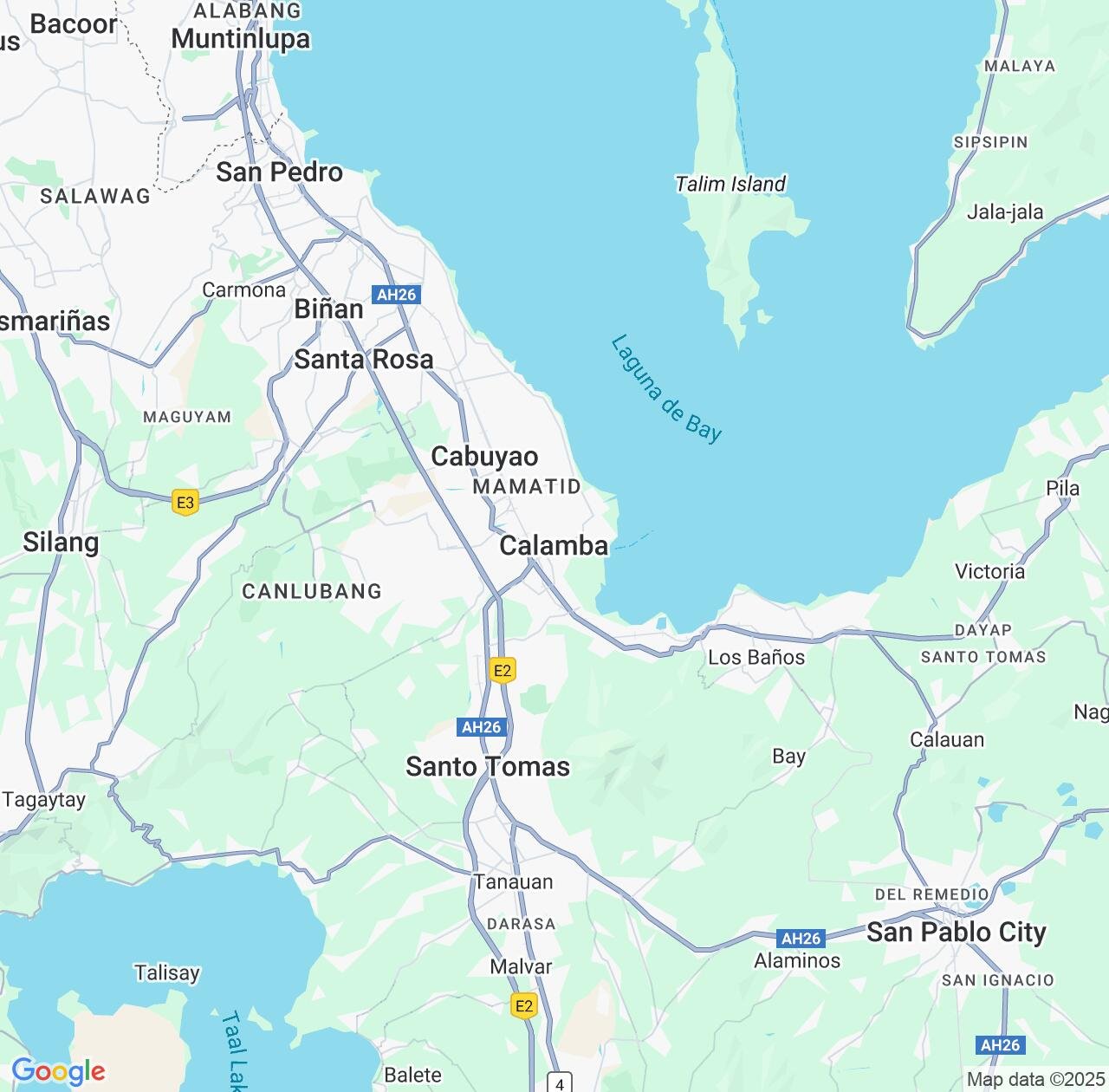Map image for Intellectual Property Lawyers in Calamba and Calabarzon IP firms at coordinates  ; .