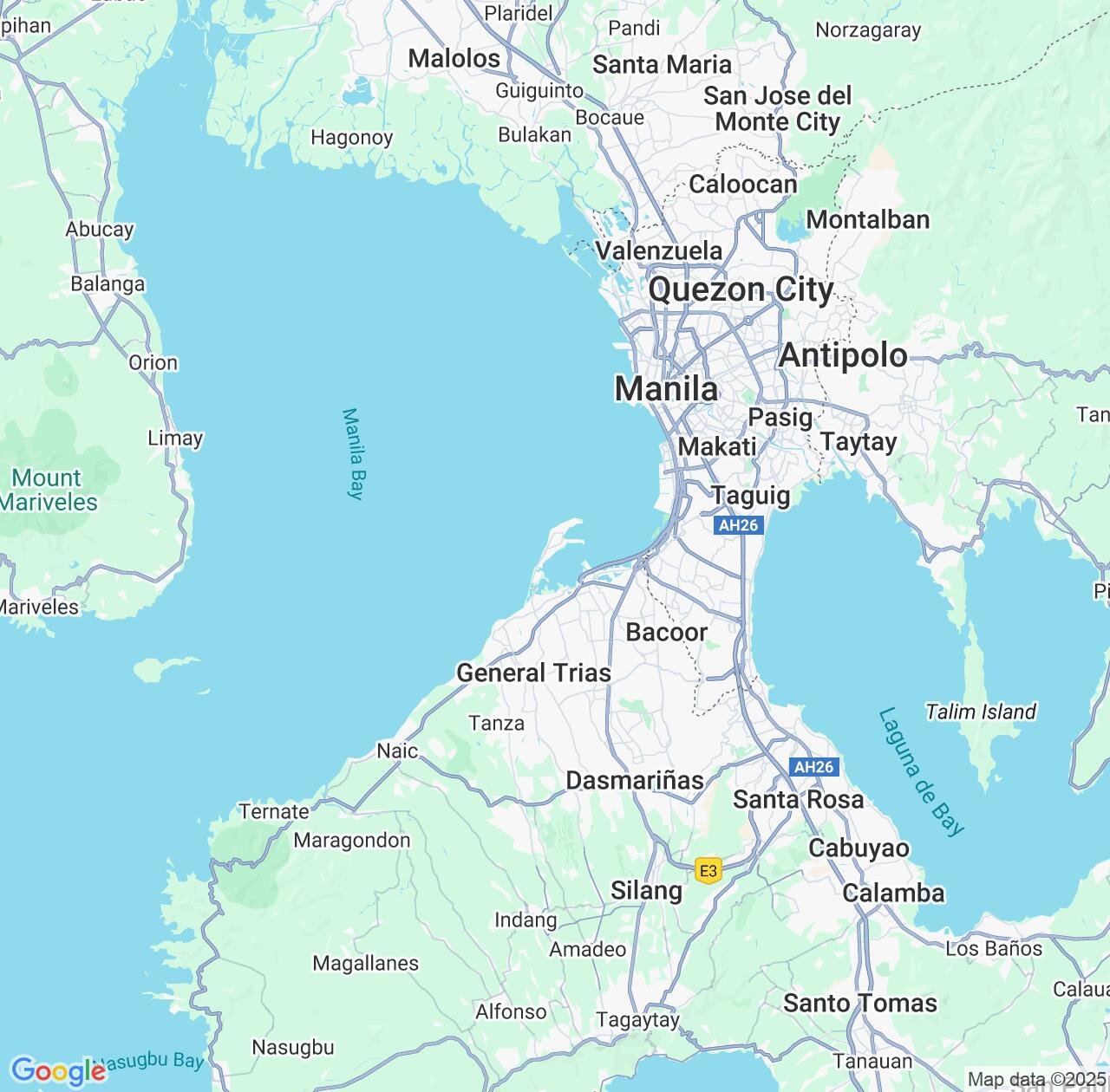 Map image for Intellectual Property Lawyers in Cavite City and Calabarzon IP firms at coordinates  ; .