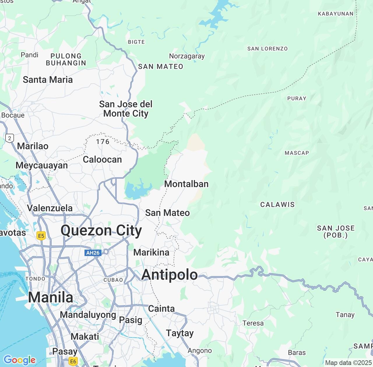 Map image for Intellectual Property Lawyers in Rodriguez and Calabarzon IP firms at coordinates  ; .