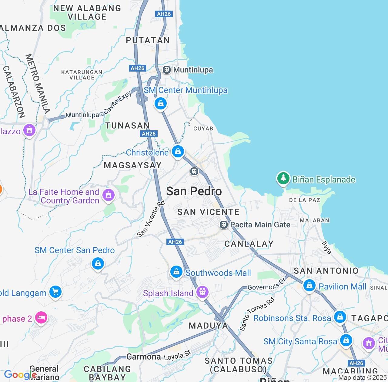 Map image for Intellectual Property Lawyers in San Pedro and Calabarzon IP firms at coordinates  ; .