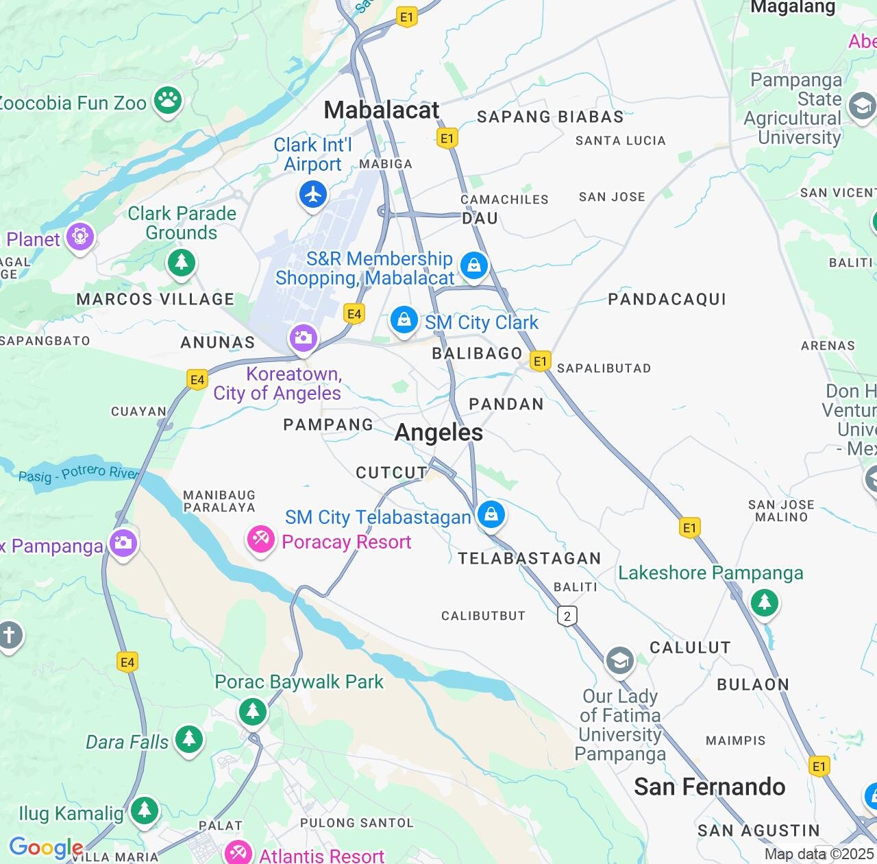Map image for Intellectual Property Lawyers in Angeles City and Central Luzon IP firms at coordinates  ; .