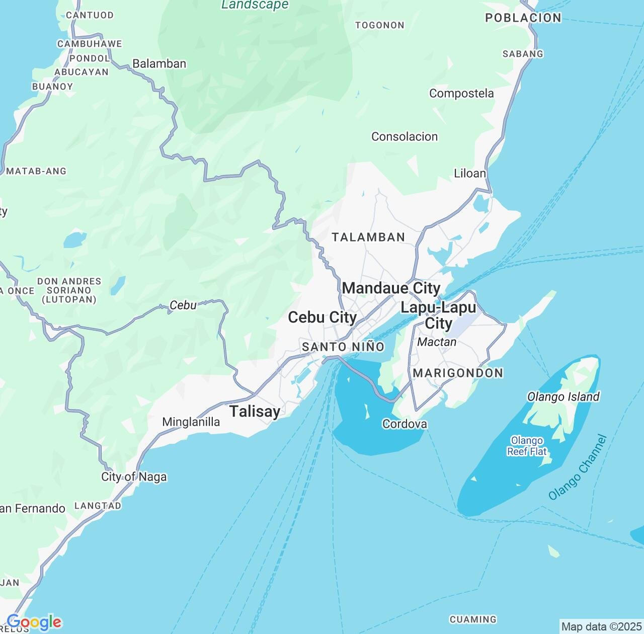 Map image for Intellectual Property Lawyers in Cebu City and Central Visayas IP firms at coordinates  ; .