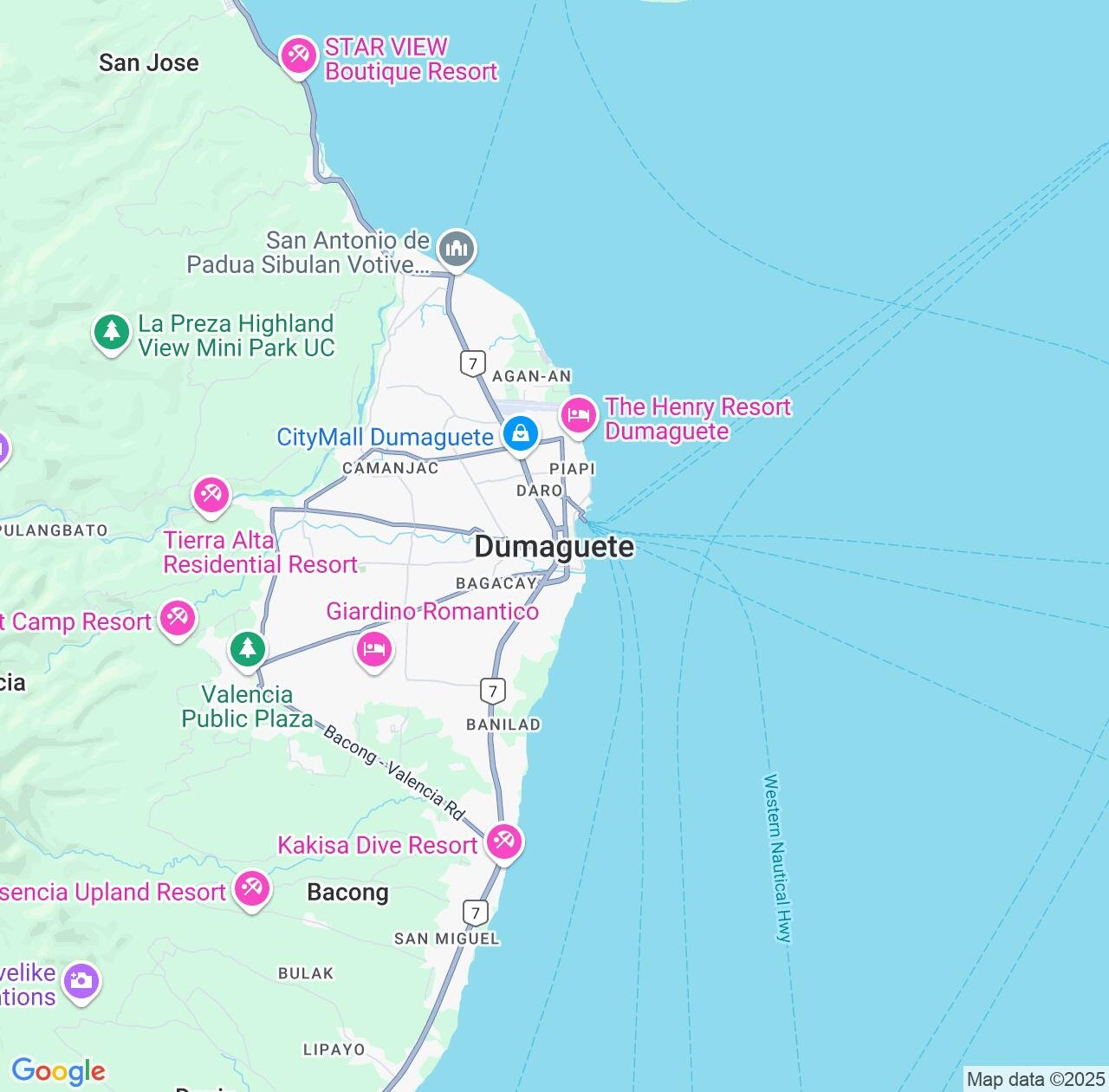 Map image for Intellectual Property Lawyers in Dumaguete and Central Visayas IP firms at coordinates  ; .