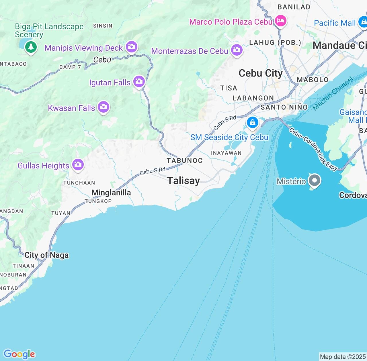 Map image for Intellectual Property Lawyers in Talisay and Central Visayas IP firms at coordinates  ; .