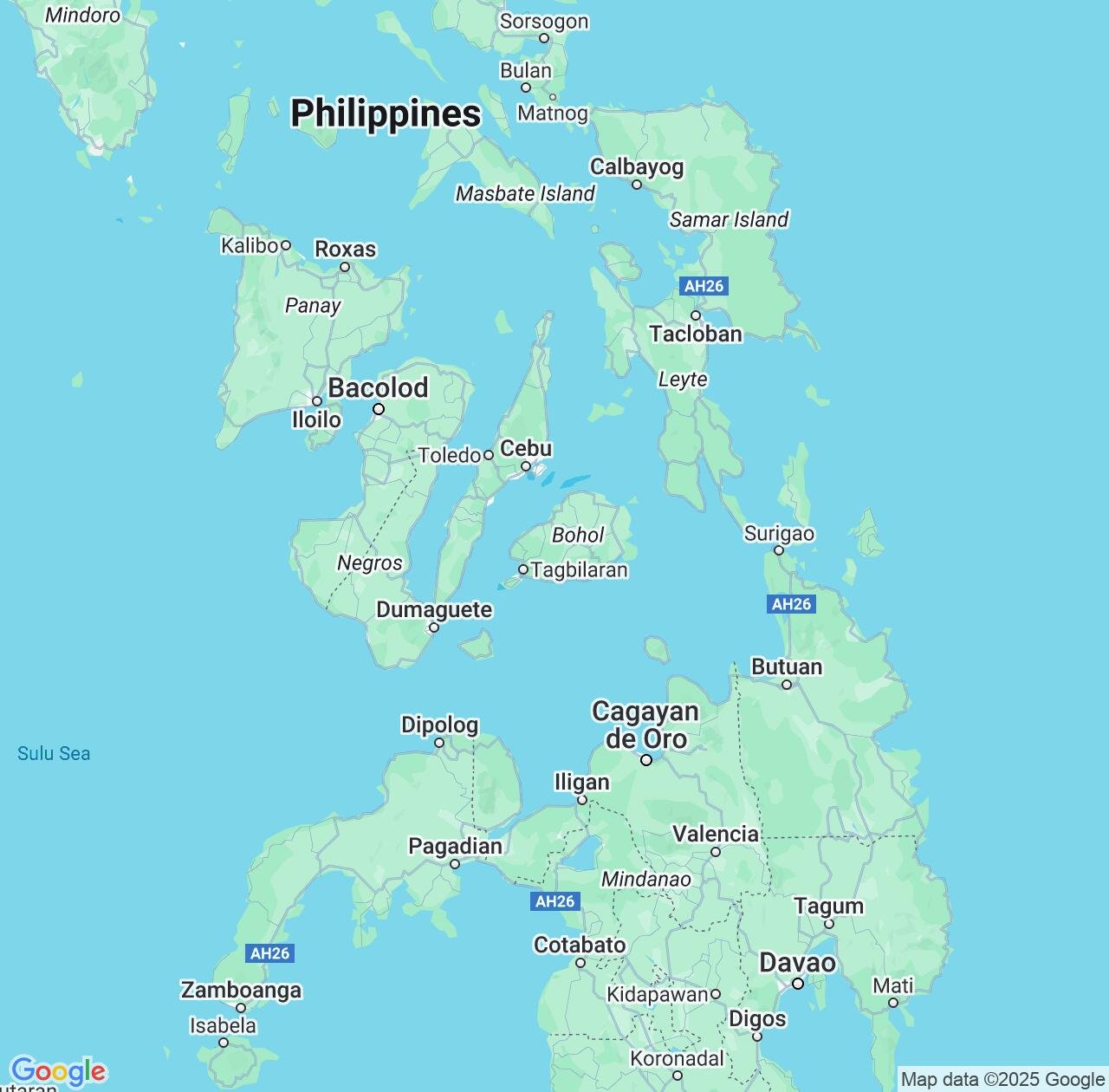 Map image for Intellectual Property Lawyers in Central Visayas and Philippines IP firms at coordinates  ; .
