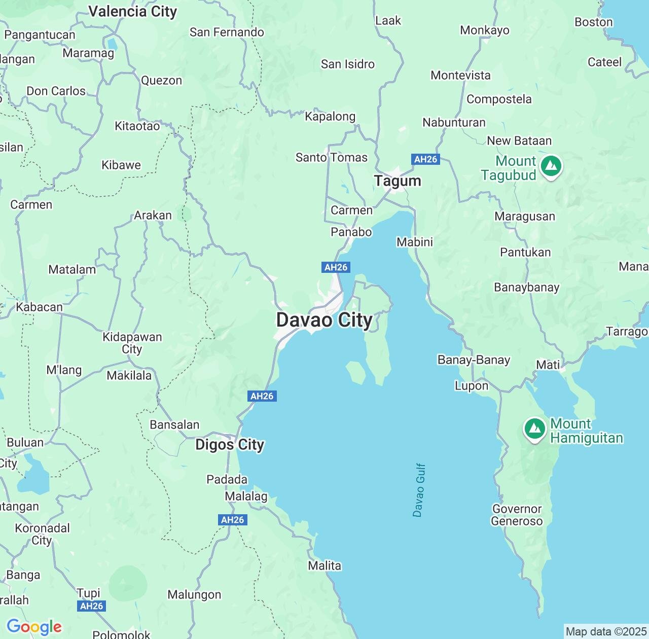 Map image for Intellectual Property Lawyers in Davao and Davao Region IP firms at coordinates  ; .