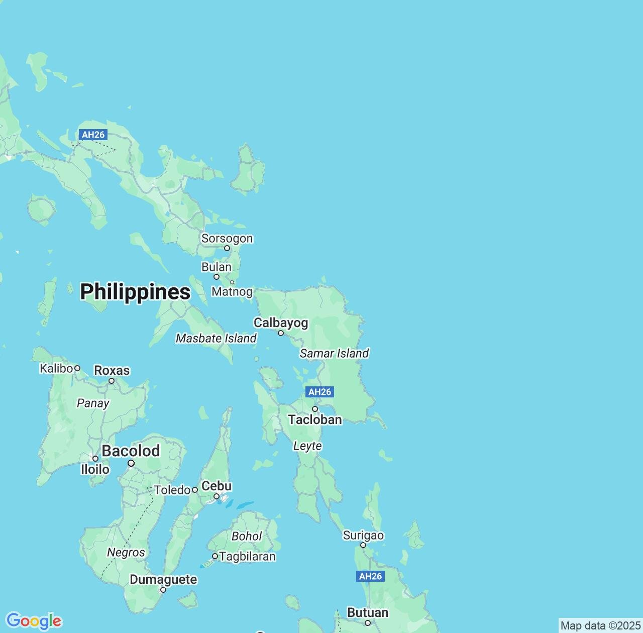 Map image for Intellectual Property Lawyers in Eastern Visayas and Philippines IP firms at coordinates  ; .