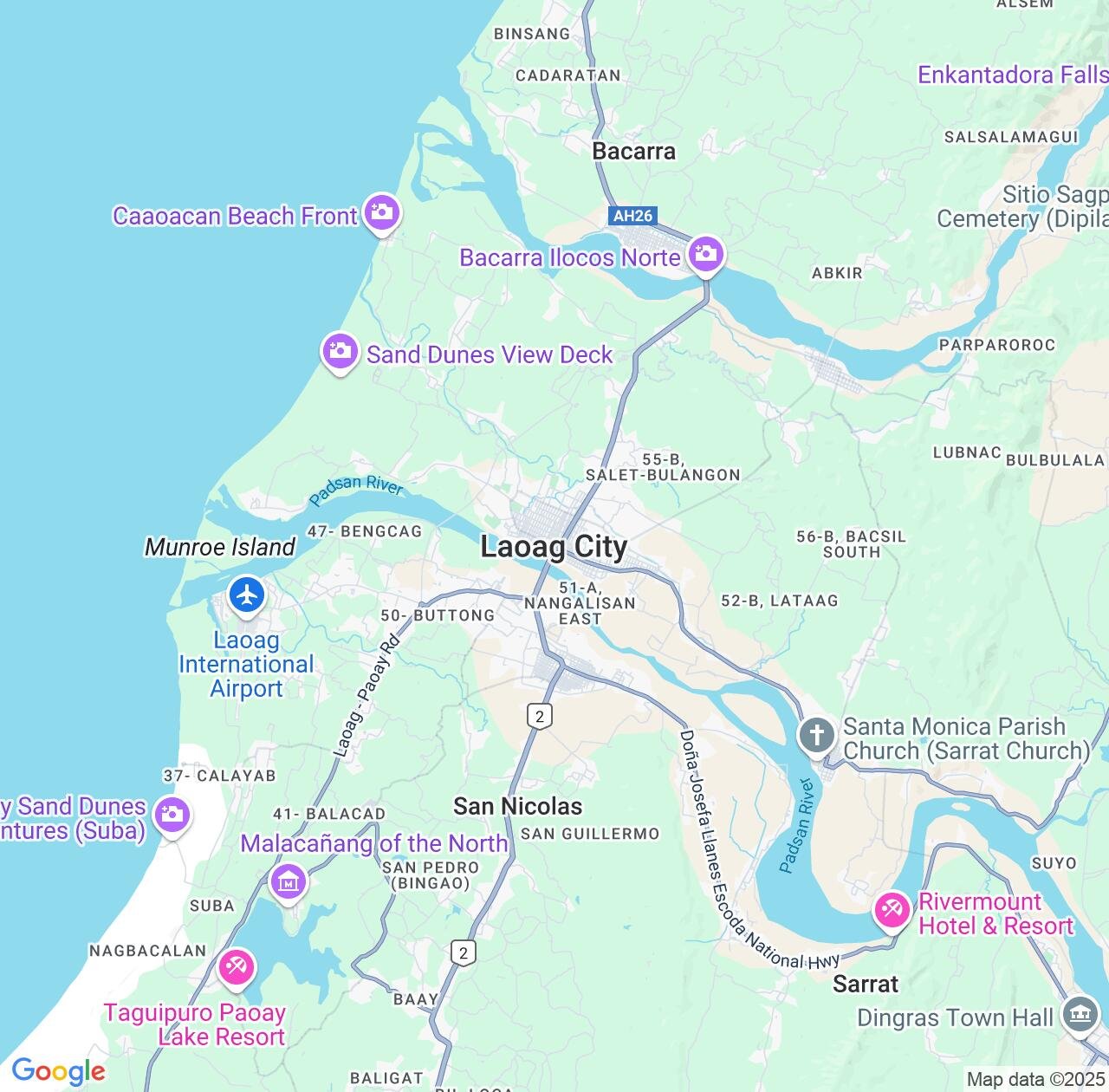 Map image for Intellectual Property Lawyers in Laoag and Ilocos IP firms at coordinates  ; .