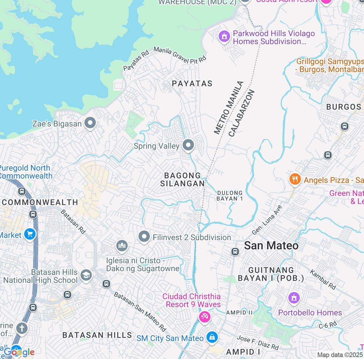 Map image for Intellectual Property Lawyers in Bagong Silangan and Metro Manila IP firms at coordinates  ; .