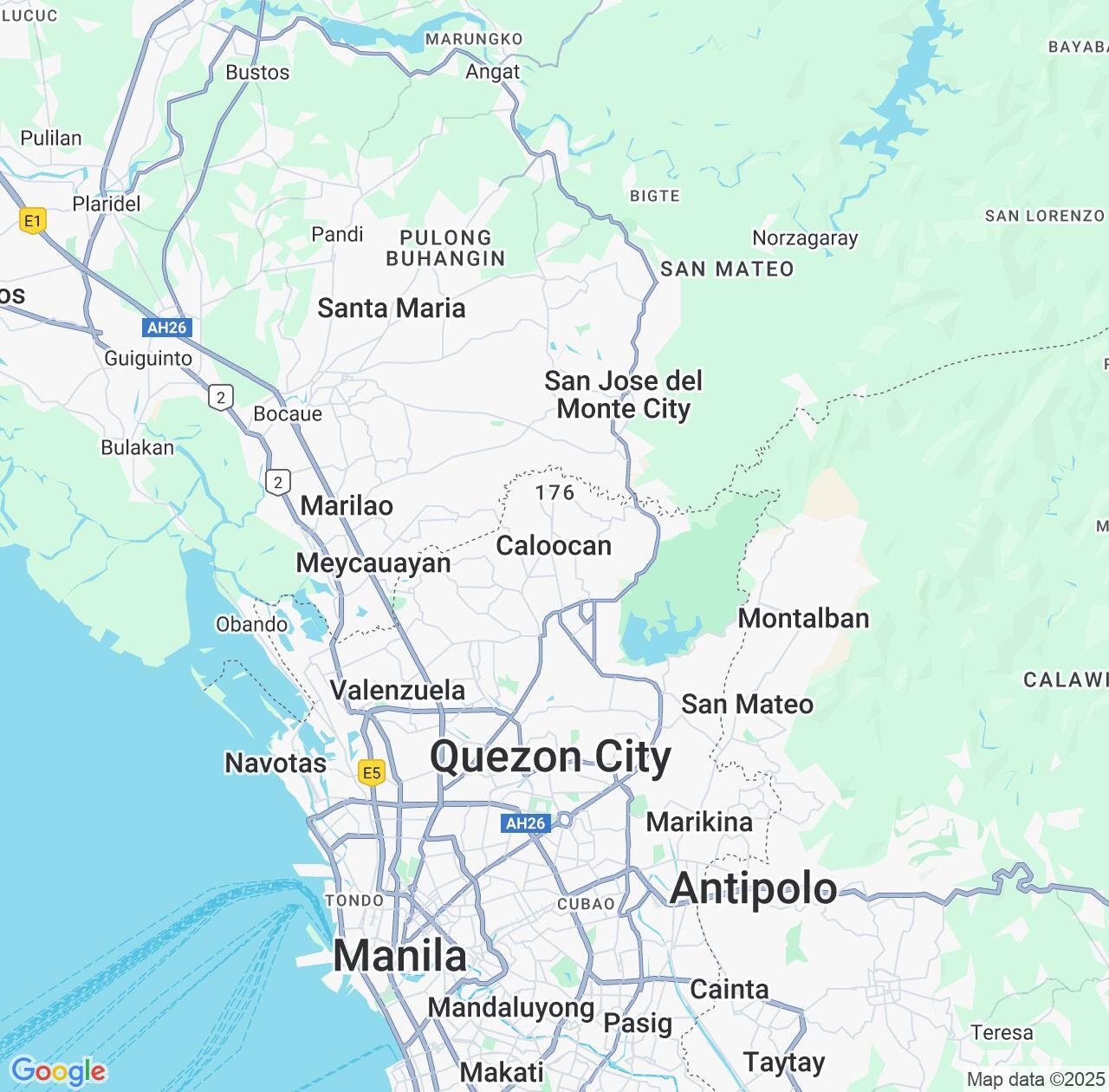 Map image for Intellectual Property Lawyers in Caloocan City and Metro Manila IP firms at coordinates  ; .