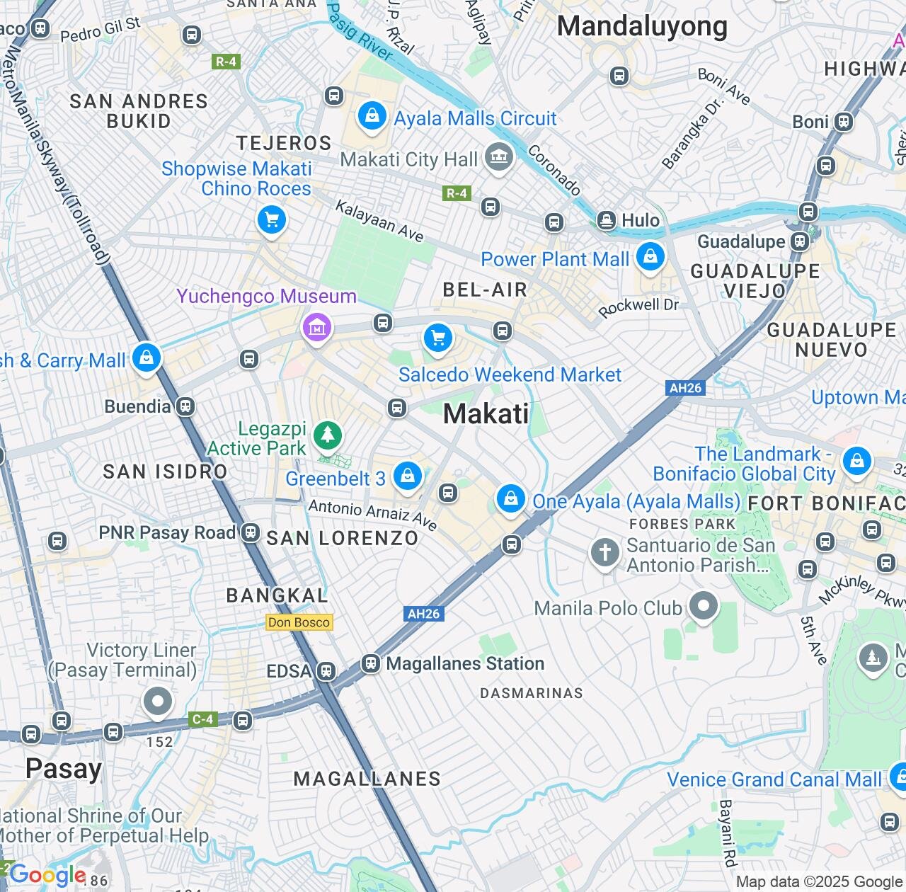 Map image for Intellectual Property Lawyers in Makati City and Metro Manila IP firms at coordinates  ; .