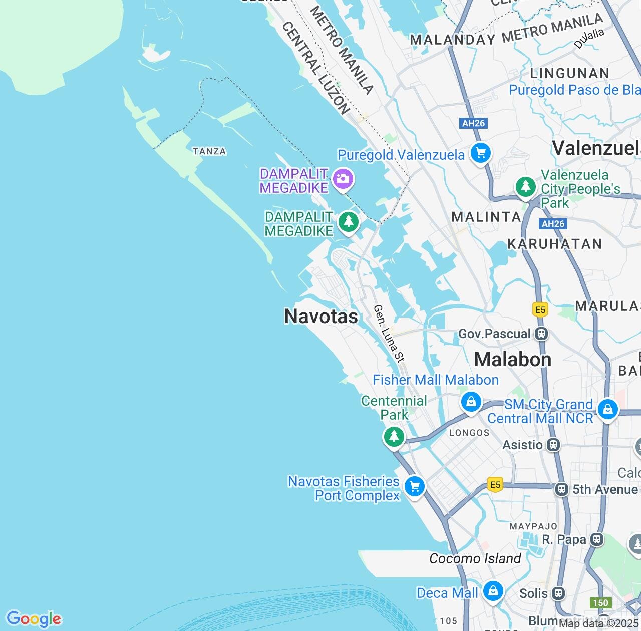 Map image for Intellectual Property Lawyers in Navotas and Metro Manila IP firms at coordinates  ; .