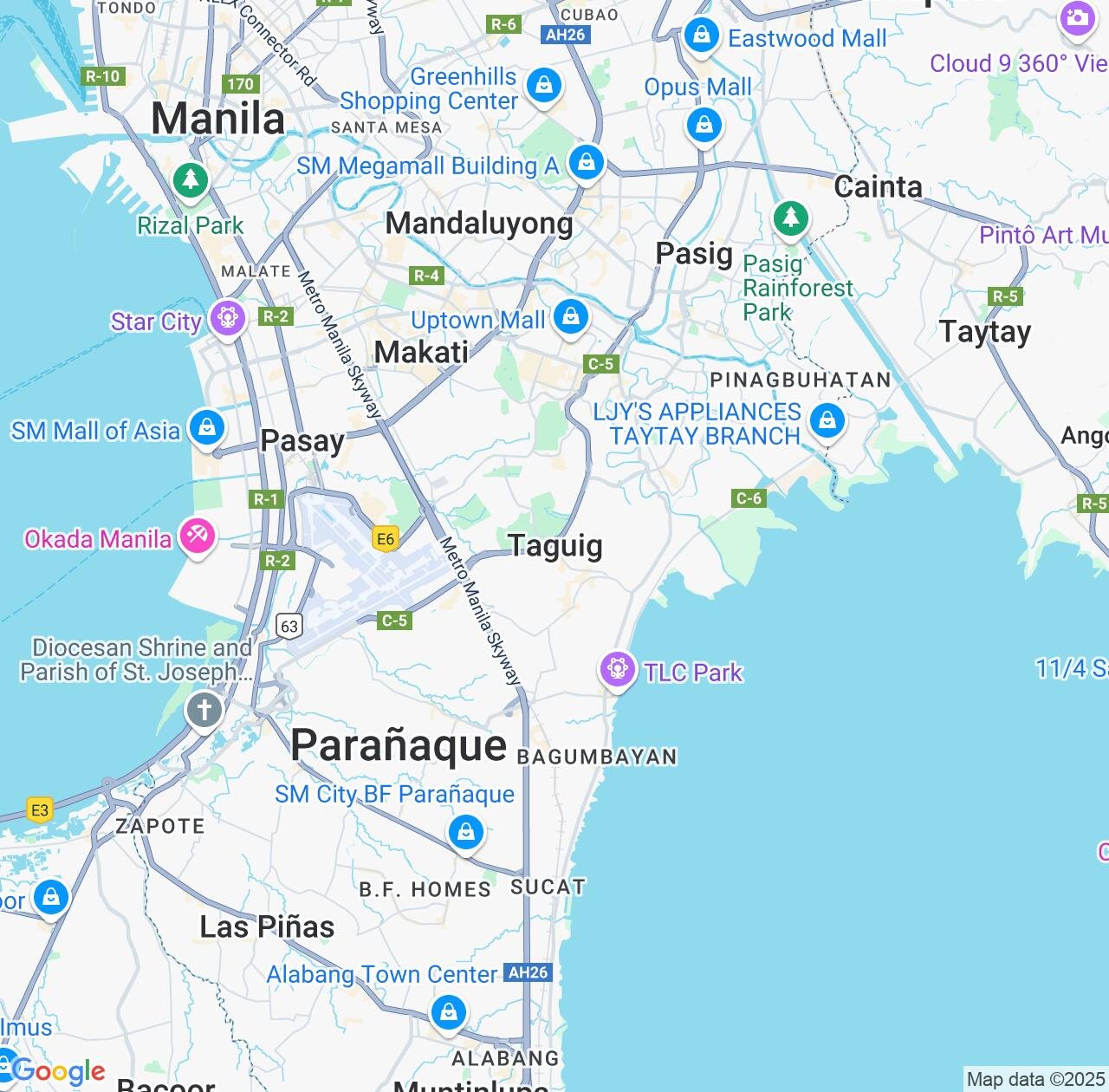 Map image for Intellectual Property Lawyers in Taguig and Metro Manila IP firms at coordinates  ; .